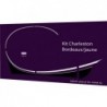 Kit Adhésif complet pour Charleston Bordeau & noir Haute qualité 2cv