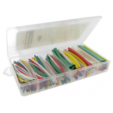 Coffret de 160 Manchons Thermorétractables G5 2:1 Couleurs