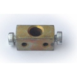Serre-Câble Double de Chauffage en Acier pour 2cv & D