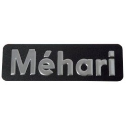 Monogramme en Plaque Adhésif pour Méhari