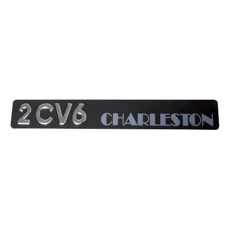 Monogramme en Plaque Adhésif pour 2 cv 6 Charleston