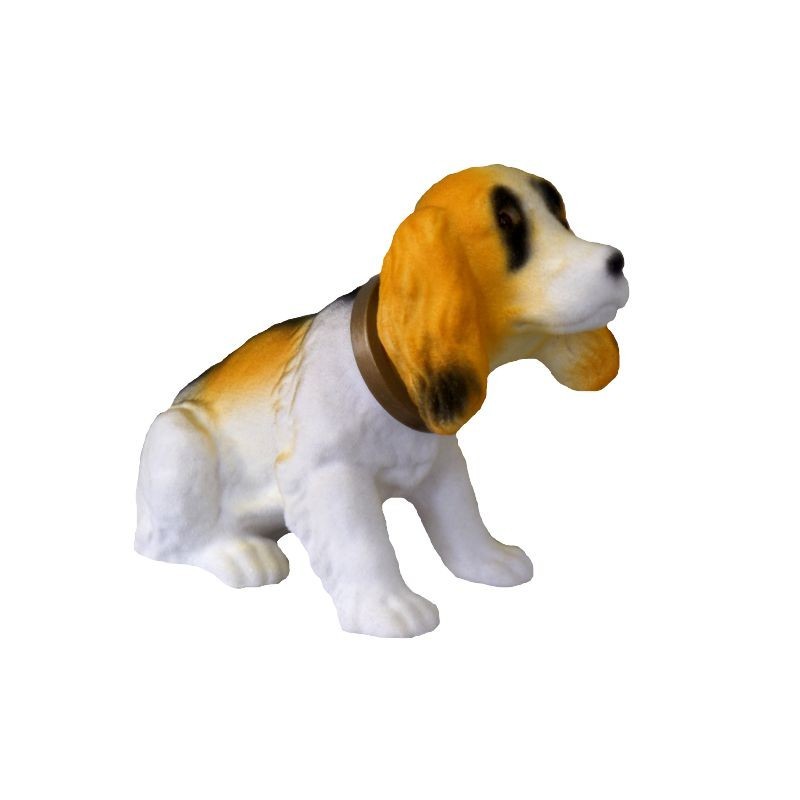 Chien de Plage Arrière - Saint Bernard 17cm