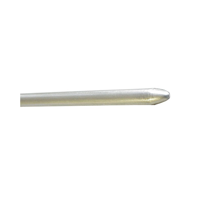 Baguette Moulurée de la Porte Avant 4 Agrafes  Ø 006 x 750 mm en Alu