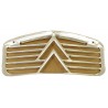 Calandre en Aluminium 2 Chevrons 5 Volets - Ancien Modèle - 2cv