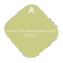 Bombe de peinture Jaune Primevère pour 2CV de 1972 - AC 321 - 298 ml - 2CV  PASSION