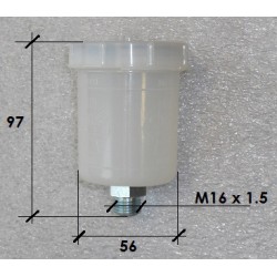 Bocal de Réservoir du Maître Cylindre DOT Simple Blanc pour 2cv