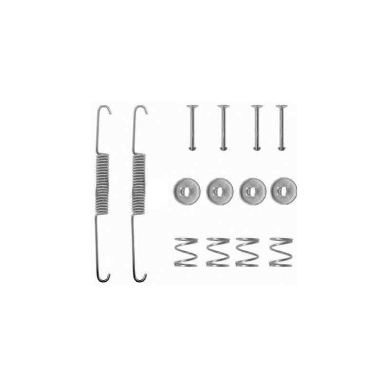 Kit de Ressorts de Frein Avant Ø220 pour 2cv