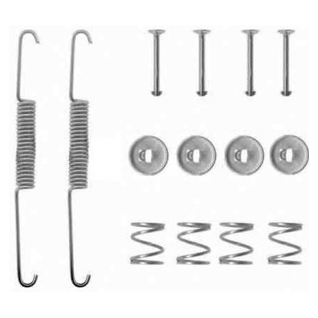 Kit de Ressorts de Frein Avant Ø220 pour 2cv