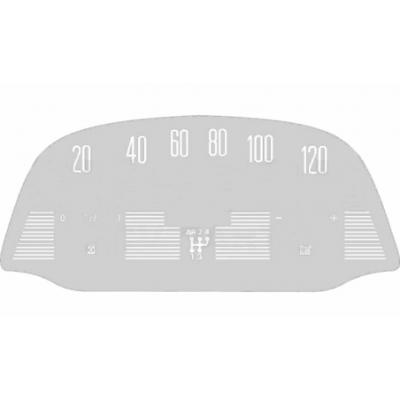 Autocollant de Compteur de Vitesse