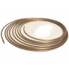 Tube de cuivre pur épaisseur 0.90 mm x Ø 4.50 mm pour frein 2cv