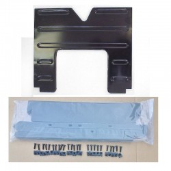 Set pour la Fixation de la Caisse 25 agrafes + plaque + bande - 2cv