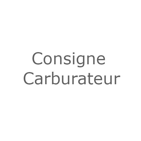 Consigne Carburateur 2cv - Frais Gest. Retour