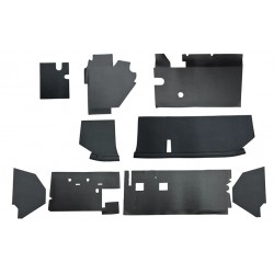 Kit d'insonorisant Noir 9 pièces pour 2cv NM - Haute Qualité