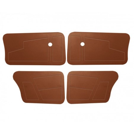 Panneau de porte Skai Marron- les 4 pour AMI8