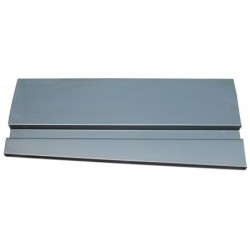 2cv - Tôle Réparation Dessous Plancher Latéral Av. Gauche - 00.90 Kg