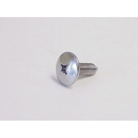 Vis PZ N°2 - M07 x 013 mm - Tête Bombée Large Chromée Pare-Choc