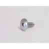 Vis PZ N°2 - M07 x 013 mm - Tête Bombée Large Chromée Pare-Choc