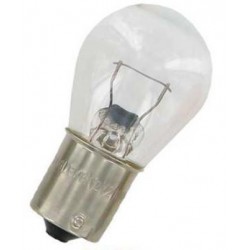 Ampoule 12 Volt 21 Watt Blanche pour Feux Stop 1 Filament Baïonnette