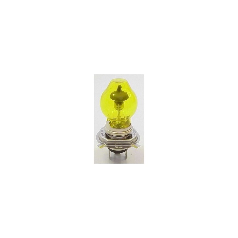Ampoule H4 12 Volt 60/55 Watt Jaune Culot P43T