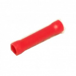Cosse Electrique bout à bout Vinyle Rouge 0.5~1.0 mm²