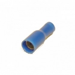 Cosse Electrique Cyl.Fem Ø 5.00 Vinyle Bleu 1.0~2.5 mm² - 2cv & autre