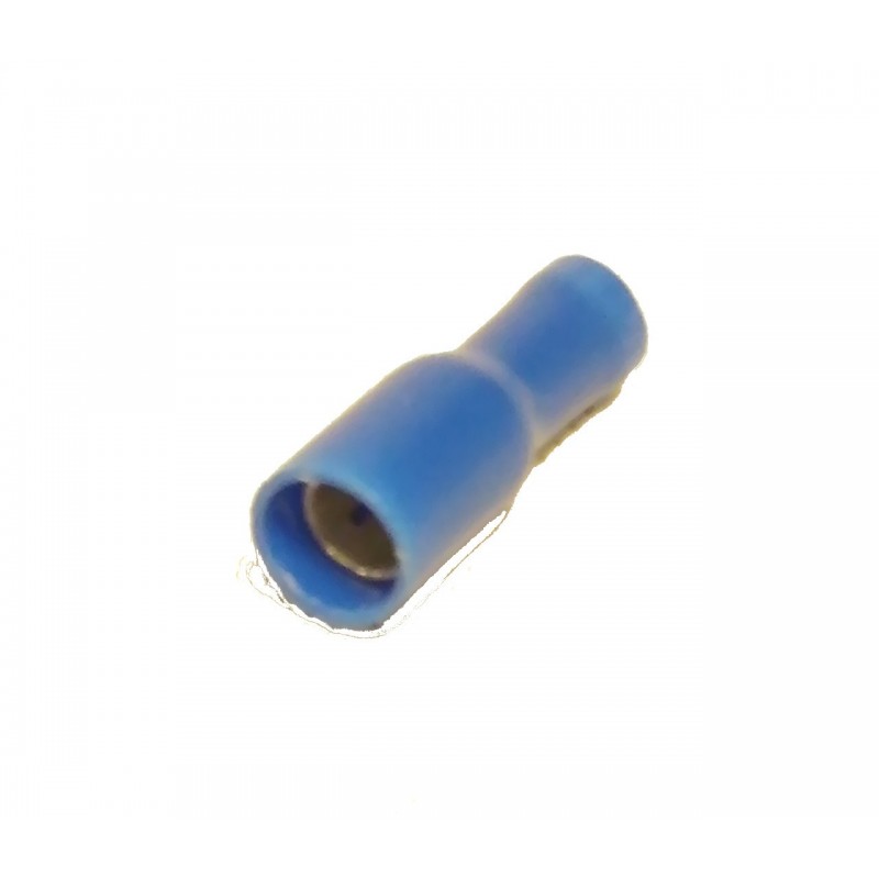 Cosse Electrique Cyl.Fem Ø 5.00 Vinyle Bleu 1.0~2.5 mm² - 2cv & autre