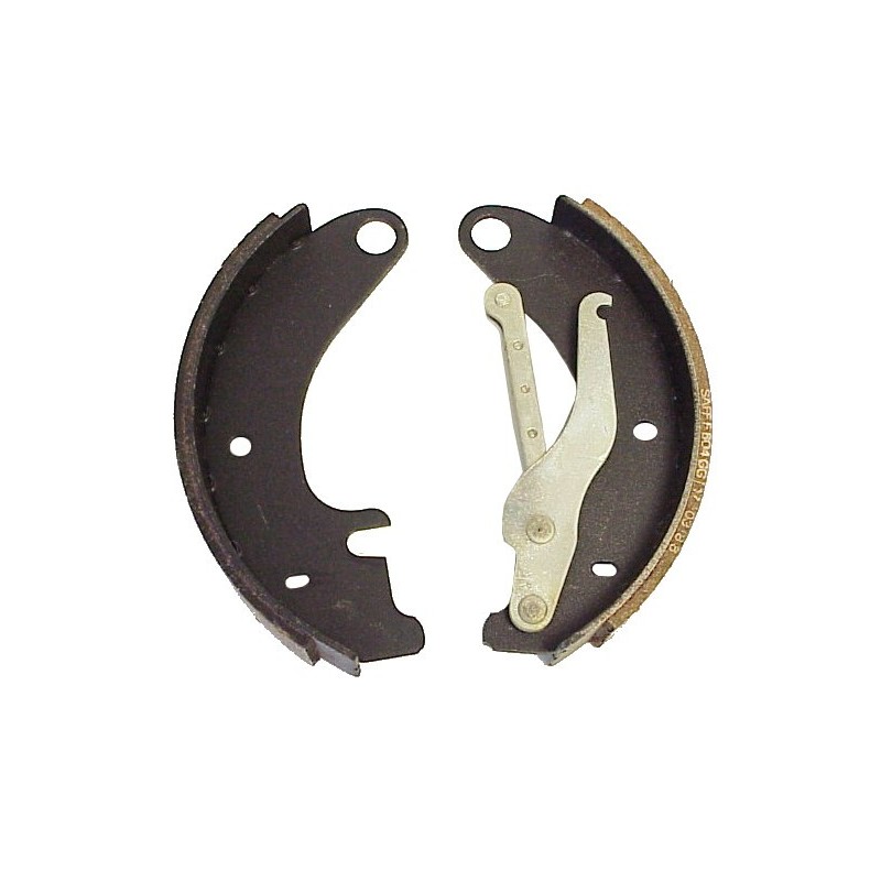 Jeu de 4 Machoires de Frein Avant Large 220 mm pour 2cv et dérivé