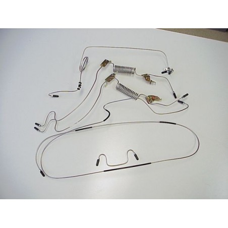 Kit Complet de Tuyau Inoxpour Frein à Disques LHM 81 -- 2cv