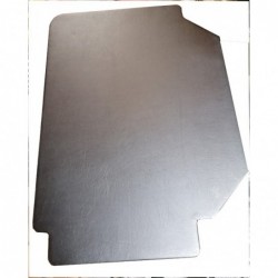 Panneau de porte Skai Noir - les 4 pour 2cv Modèle Haut