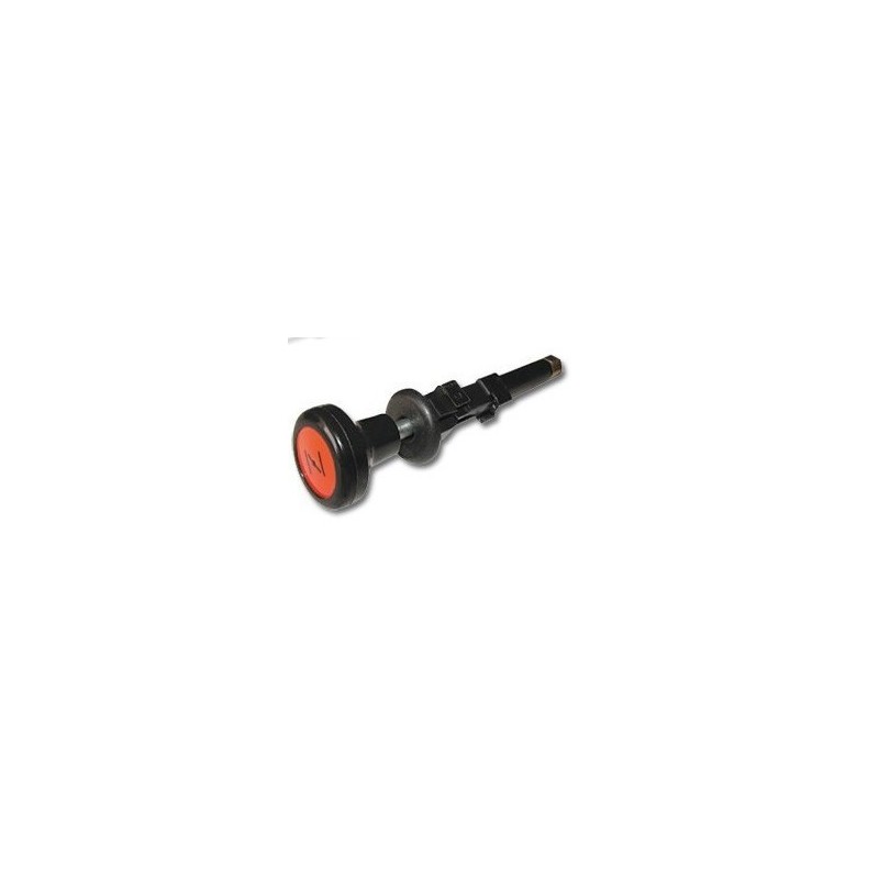 Câble Starter 76 -- Bouton Noir Pastille Orange Sans Témoin 1080 mm