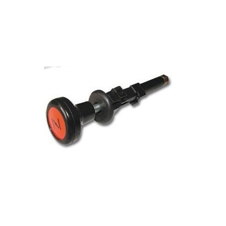Câble Starter 76 -- Bouton Noir Pastille Orange Sans Témoin 1080 mm