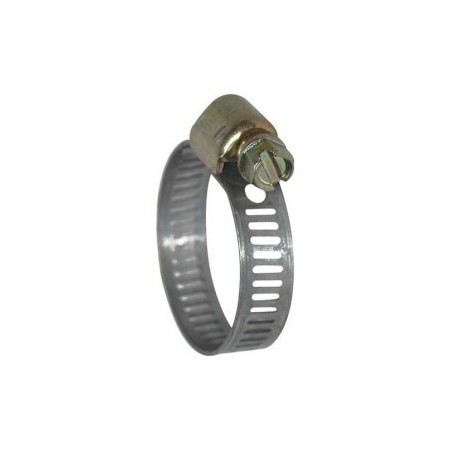 Collier de serrage acier ajouré lg 5 mm Ø 7-11 - 50 pièces - unitaire